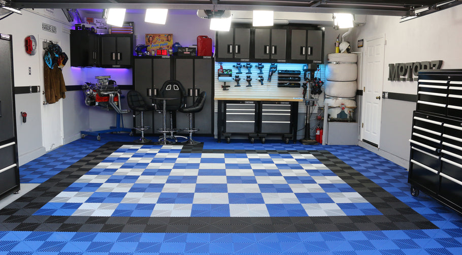 Transform Your Garage into a Dream Workshop with Ribtrax Pro Modular Flooring