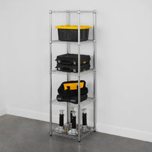 Load image into Gallery viewer, 18&quot; x 18&quot; x 72&quot; 5-Tier Wire Rack