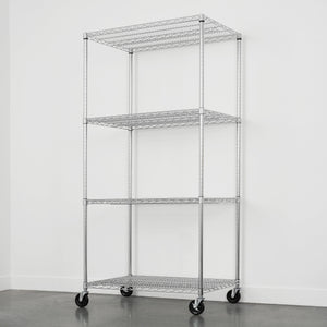 24" x 36" x 72" 4-Tier Wire Rack