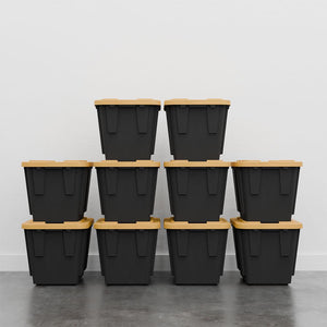 12 Gallon Storage Bins  - Set of 10