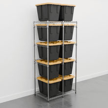 Load image into Gallery viewer, 12 Gallon Storage Bin Rack with Bins