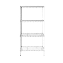 Load image into Gallery viewer, 18&quot; x 36&quot; x 72&quot; 4-Tier Wire Rack