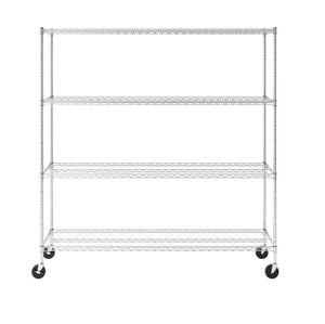 18" x 72" x 72" 4-Tier Wire Rack