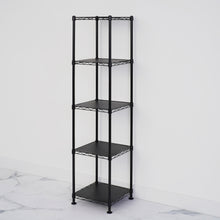 Load image into Gallery viewer, 14&quot; x 14&quot; x 60&quot; 5-Tier Wire Rack