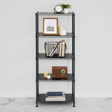 Load image into Gallery viewer, 14&quot; x 24&quot; x 60&quot; 5-Tier Wire Rack