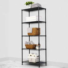 Load image into Gallery viewer, 14&quot; x 24&quot; x 60&quot; 5-Tier Wire Rack