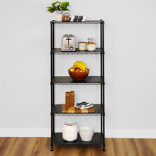 Load image into Gallery viewer, 14&quot; x 24&quot; x 60&quot; 5-Tier Wire Rack