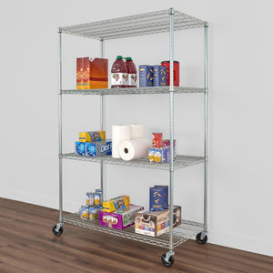 24" x 48" x 72" 4-Tier Wire Rack