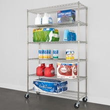 Load image into Gallery viewer, 18&quot; x 48&quot; x 72&quot; 6-Tier Wire Rack