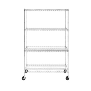 24" x 48" x 72" 4-Tier Wire Rack