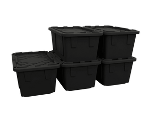 27 Gallon Storage Bins  - Set of 5