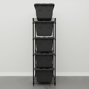 Storage Bin Rack Combo