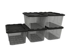 Load image into Gallery viewer, 27 Gallon Storage Bins  - Set of 5