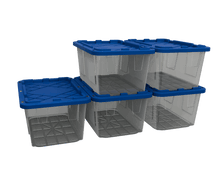 Load image into Gallery viewer, 27 Gallon Storage Bins  - Set of 5