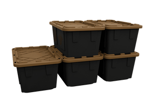 27 Gallon Storage Bins  - Set of 5