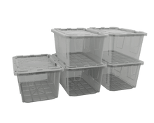 Load image into Gallery viewer, 27 Gallon Storage Bins  - Set of 5