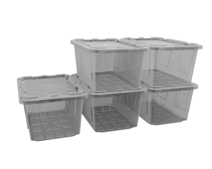 27 Gallon Storage Bins  - Set of 5