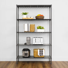 Load image into Gallery viewer, 14&quot; x 36&quot; x 60&quot; 5-Tier Wire Rack