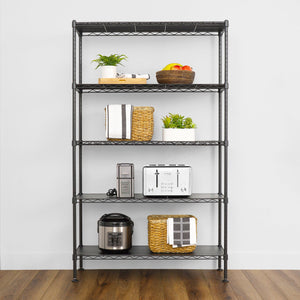 14" x 36" x 60" 5-Tier Wire Rack