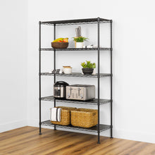 Load image into Gallery viewer, 14&quot; x 36&quot; x 60&quot; 5-Tier Wire Rack