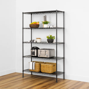 14" x 36" x 60" 5-Tier Wire Rack