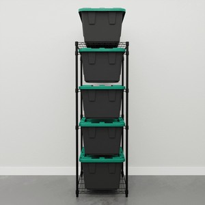 Storage Bin Rack Combo