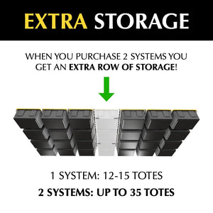 E-Z Garage Storage Tote Slide Pro