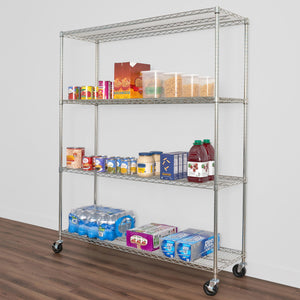 18" x 60" x 72" 4-Tier Wire Rack