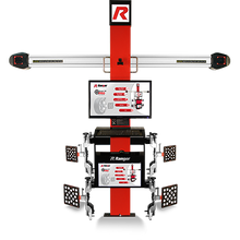 Load image into Gallery viewer, BendPak 4-Post Lift-HD-14LSXE3D/Aligner-3DP4100R/Jacks-RBJ7000 - My Sweet Garage