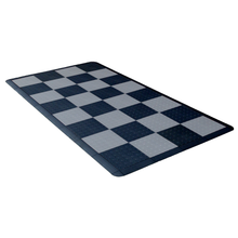 Load image into Gallery viewer, Diamondtrax HOME Small Mat Kit - Checkered (Jet Black/Slate Grey) - My Sweet Garage