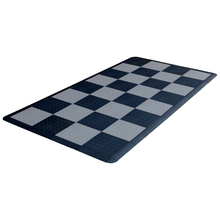 Load image into Gallery viewer, Diamondtrax HOME Small Mat Kit - Checkered (Jet Black/Slate Grey) - My Sweet Garage
