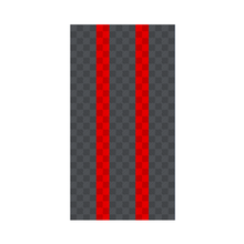 Load image into Gallery viewer, Ribtrax PRO 1-Car Garage Kit - Racing Stripes (Slate Grey/Racing Red) - My Sweet Garage