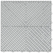 Load image into Gallery viewer, Ribtrax PRO 1-Car Garage Kit - Checkered (Pearl Silver/Slate Grey) - My Sweet Garage