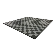 Load image into Gallery viewer, Diamondtrax HOME Large Mat Kit - Checkered (Jet Black/Slate Grey) - My Sweet Garage