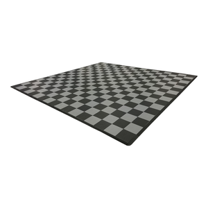 Diamondtrax HOME Large Mat Kit - Checkered (Jet Black/Slate Grey) - My Sweet Garage